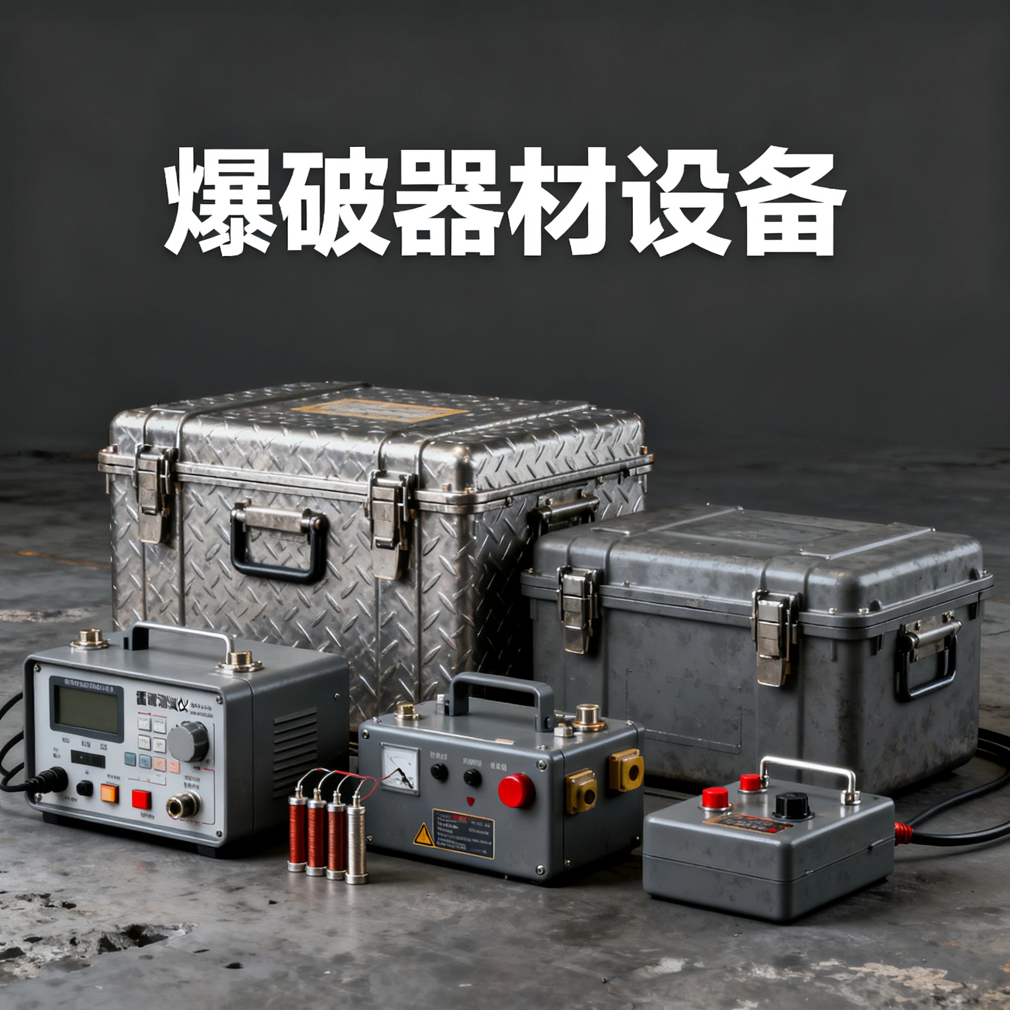 龙川爆破工程师的“兵器库”：常用器材一册通